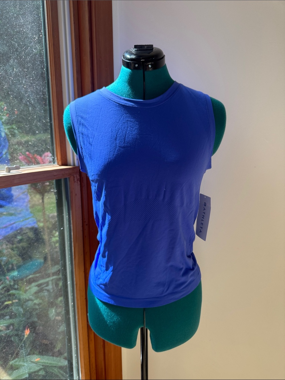 Athleta Royal Blue Sleeveless Athletic Tank